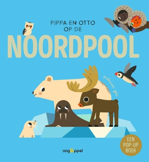 Afbeelding van Pippa en Otto op de Noordpool
