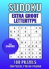 Afbeelding van Sudoku Extra Groot Lettertype - voor Starters - 100 Puzzels - Eén Puzzel per A4-Pagina