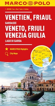 Afbeeldingen van Marco Polo Wegenkaart Marco Polo Wegenkaart 04 Venetië, Friuli, Gardameer