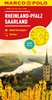 Afbeelding van Marco Polo Wegenkaart Marco Polo Wegenkaart 10 Rheinland-Pfalz / Saarland