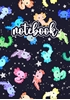 Afbeelding van Axolotl Notebook Schwarz/Bunt