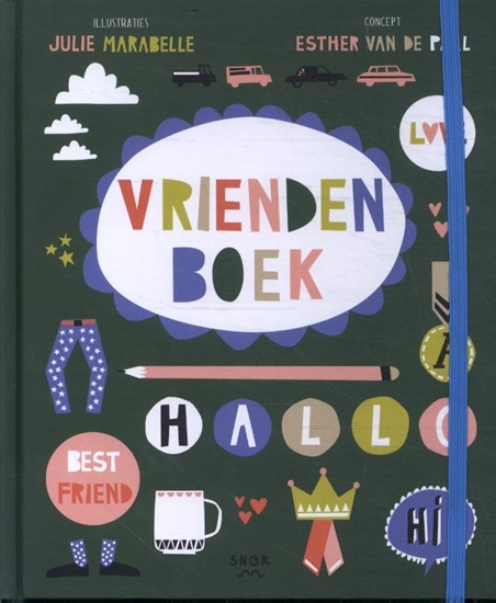 Afbeelding van Vriendenboek Snor