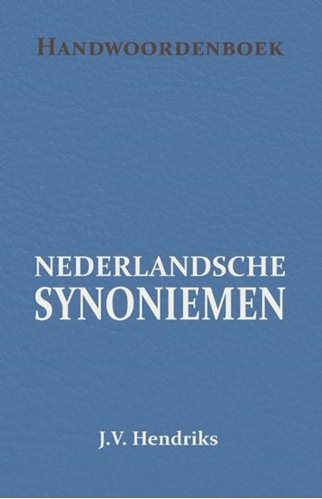 Afbeelding van Handwoordenboek van Nederlandsche Synoniemen