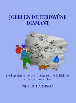 Afbeeldingen van Joeri en de ferdwûne diamant.