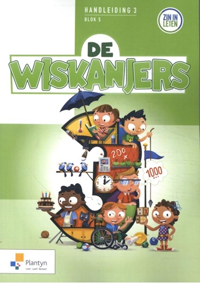 Afbeelding van De Wiskanjers 3 blok 5 Handleiding