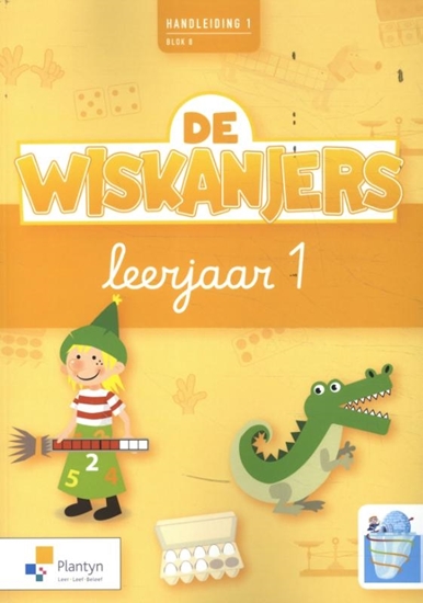 Afbeelding van De Wiskanjers 1 blok 8 Handleiding