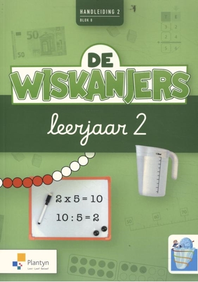 Afbeelding van De Wiskanjers 2 blok 8 Handleiding