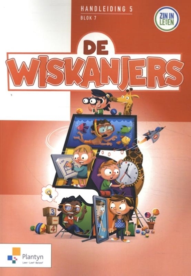 Afbeelding van De Wiskanjers 5 blok 7 Handleiding