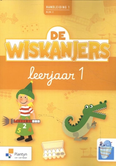Afbeelding van De Wiskanjers 1ste leerjaar Blok 2 Handleiding