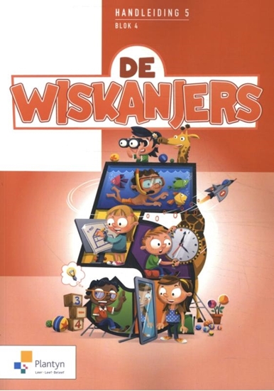 Afbeelding van De Wiskanjers 5 blok 4 Handleiding