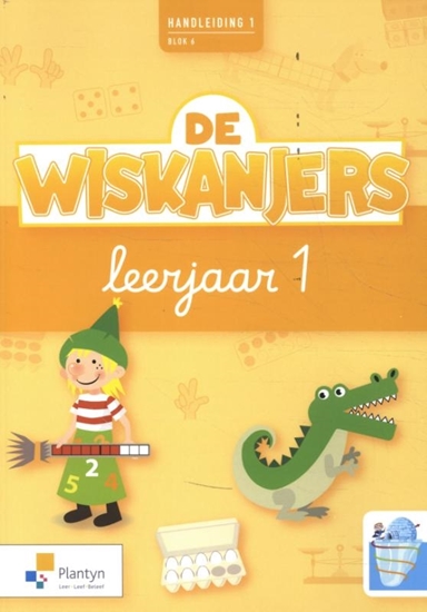 Afbeelding van De Wiskanjers 1 blok 6 Handleiding