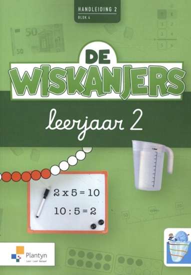 Afbeelding van De Wiskanjers 2 blok 4 Handleiding