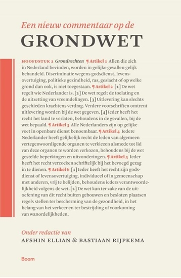 Afbeelding van Een nieuw commentaar op de Grondwet