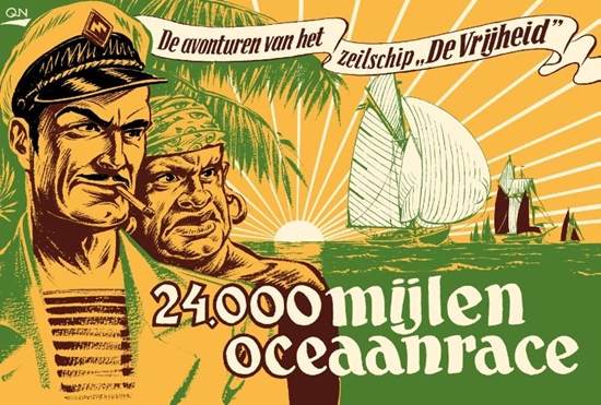 Afbeelding van De avonturen van Kapitein Rob 24.000 mijlen oceaanrace