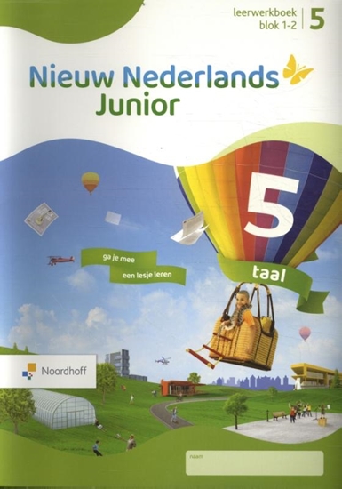 Afbeelding van Nieuw Nederlands Junior Taal groep 5 blok 1-2 Leerwerboek