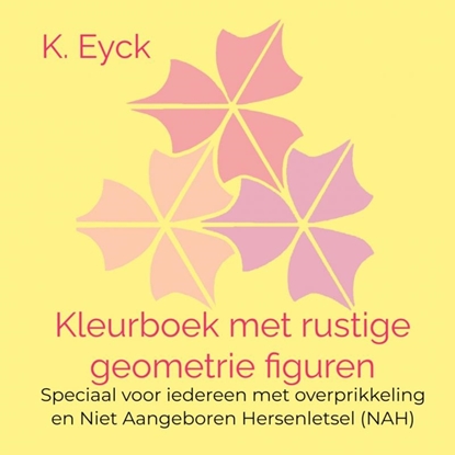 Afbeeldingen van Kleurboek met rustige geometrie figuren