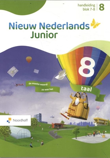 Afbeelding van Nieuw Nederlands Junior groep 8 blok 7-8 taal Handleiding