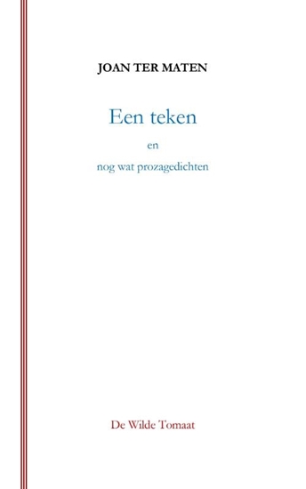 Afbeelding van Een teken