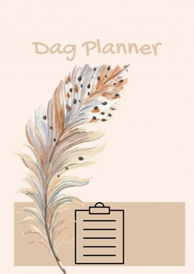 Afbeelding van Dagplanner - Werkplanner - Boho - A4 - Veer - Ongedateerd.