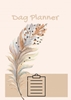 Afbeelding van Dagplanner - Werkplanner - Boho - A4 - Veer - Ongedateerd.