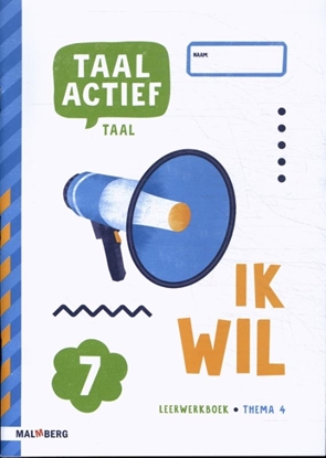 Afbeeldingen van Taal actief Taal Groep 7 Thema 4 Leerwerkboek