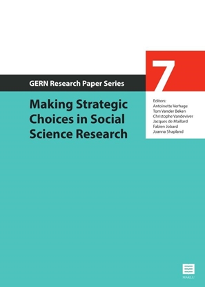 Afbeeldingen van GERN Research Paper Series Making strategic choices in social science research
