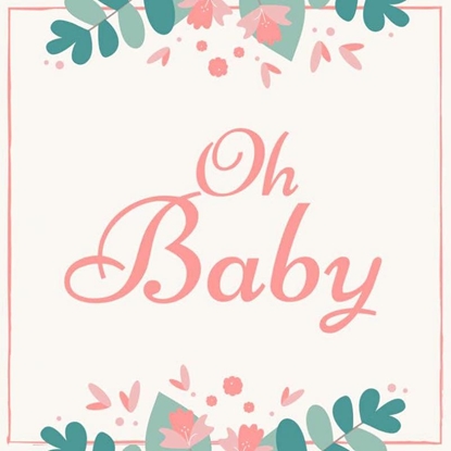 Afbeeldingen van Gastenboek voor Babyshower | Babyborrel | Verjaardag Van Kinderen | Kraambezoek & Kraamfest | Babyfeestje | Babyfeest Versiering | Mooi Gastenboek