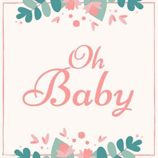 Afbeelding van Gastenboek voor Babyshower | Babyborrel | Verjaardag Van Kinderen | Kraambezoek & Kraamfest | Babyfeestje | Babyfeest Versiering | Mooi Gastenboek