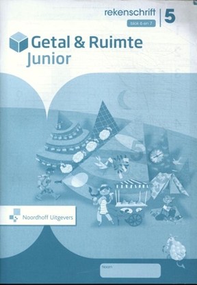Afbeeldingen van Getal en Ruimte Junior groep 5 blok 6 en 7 Rekenschrift