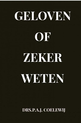 Afbeeldingen van Geloven of zeker Weten