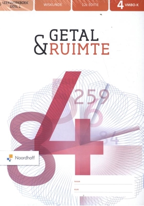 Afbeeldingen van Getal & Ruimte 12e ed vmbo-k 4 FLEX leerwerkboek 1+2
