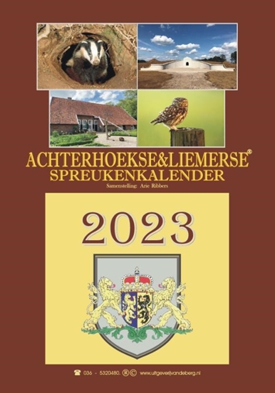 Afbeelding van Achterhoekse & Liemerse spreukenkalender 2023