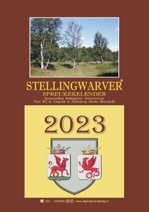 Afbeeldingen van Stellingwarver spreukekelender 2023