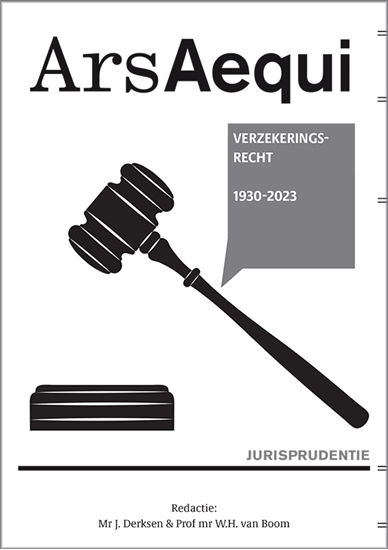 Afbeelding van Ars Aequi Jurisprudentie Jurisprudentie Verzekeringsrecht 1930-2023