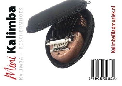 Afbeeldingen van Kalimba Mini-kalimba met beschermhoes