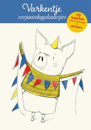 Afbeeldingen van Verjaardagskaartjes Varkentje