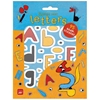 Afbeelding van Spelen met letters. Raamstickers
