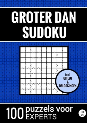 Afbeeldingen van Groter Dan Sudoku - 100 Puzzels voor Experts - Nr. 36