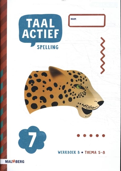 Afbeelding van Taal actief Thema 5-8 spelling Werkboek B