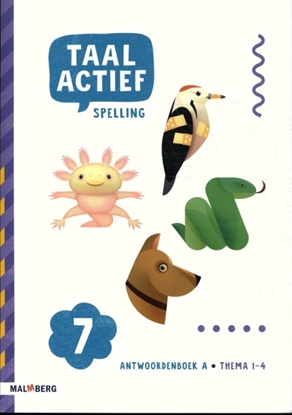Afbeeldingen van Taal actief Groep 7 Spelling, thema 1-4 Antwoordenboek A