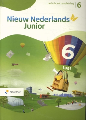 Afbeeldingen van Nieuw Nederlands Junior Taal groep 6 handleiding oefenboek