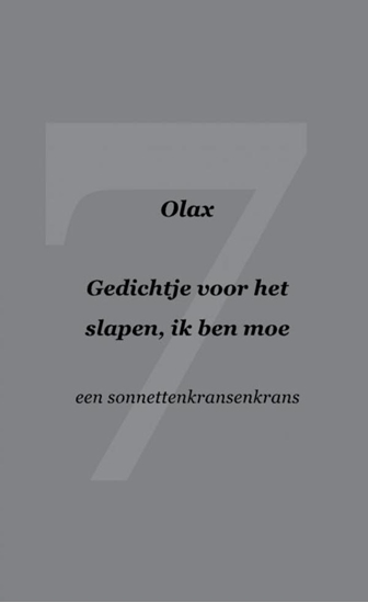 Afbeelding van Gedichtje voor het slapen, ik ben moe