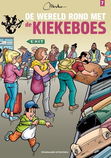 Afbeelding van De Kiekeboes De wereld rond met de Kiekeboes