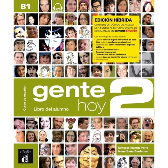 Afbeelding van Gente hoy Gente hoy 2 Ed. híbrida L. del alumno