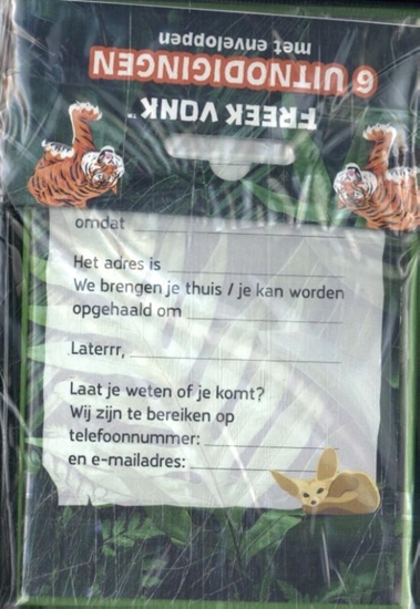Afbeelding van Freek Vonk 2 - Uitnodiging PK 942 - set van 6
