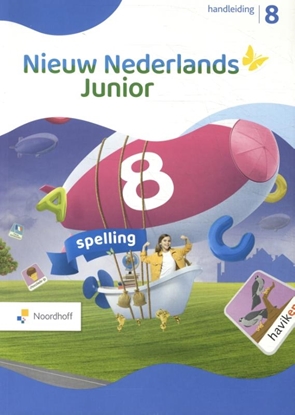 Afbeeldingen van Nieuw Nederlands Junior Spelling groep 8 Handleiding