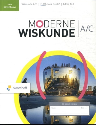 Afbeeldingen van Moderne Wiskunde 12.1 vwo A/C 2 FLEX leeropdrachtenboek