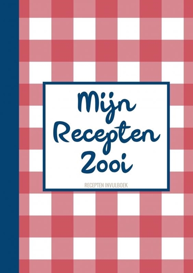 Afbeelding van Verjaardagscadeau - Recepten Invulboek - Receptenboek - "Mijn Recepten Zooi"
