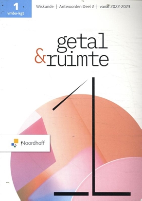 Afbeeldingen van Getal en Ruimte vmbo-kgt 1 antwoordenboek deel 2