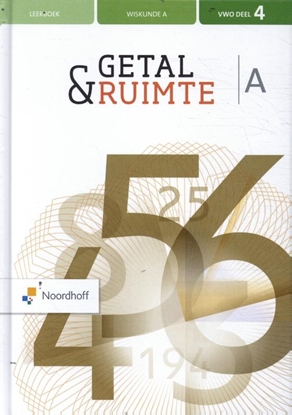 Afbeeldingen van Getal & Ruimte vwo A leerboek 4